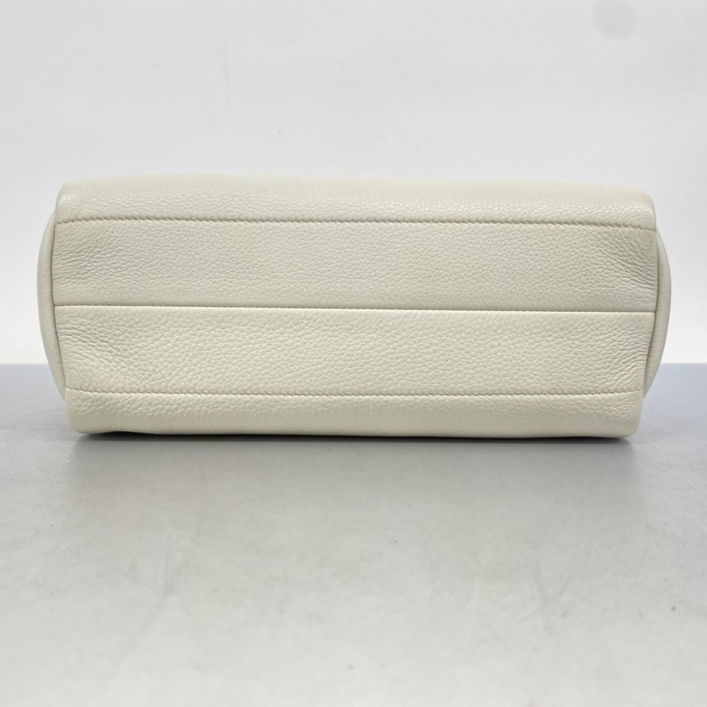 Prada handbag leather white ladies - Picture 3 of 8